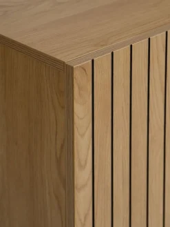 Dressoir HEMDRUP 2 deuren 1 lade eiken kleur