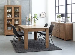 Dressoir JUNGEN 2 deuren 3 lades wild eiken kleur