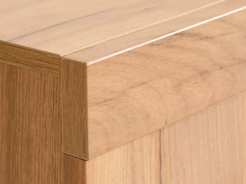 Dressoir LINTRUP 2 deuren 3 lades eiken kleur