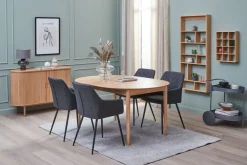 Dressoir LYNGVIG 120 cm roldeuren naturel eiken