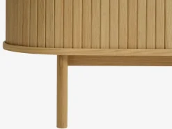 Dressoir LYNGVIG 120 cm roldeuren naturel eiken