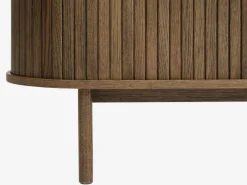 Dressoir LYNGVIG 120 cm roldeuren donker eiken