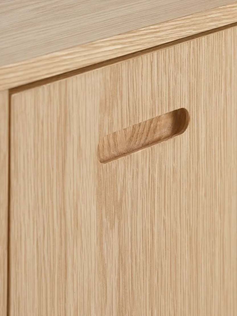 Dressoir MARSTRAND 2 deuren 3 lades naturel eik