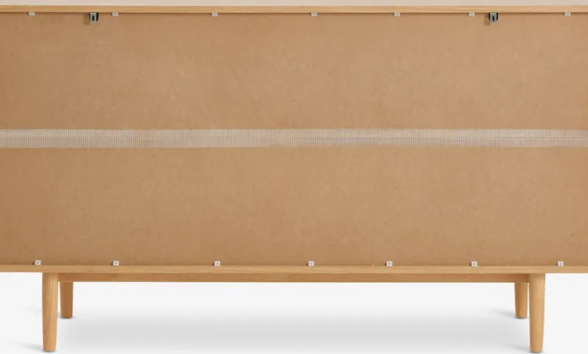 Dressoir MARSTRAND 2 deuren 3 lades naturel eik