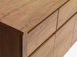 Dressoir VEDDE 3 deuren 3 lades eiken