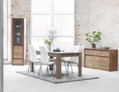 Dressoir VEDDE 3 deuren 3 lades eiken