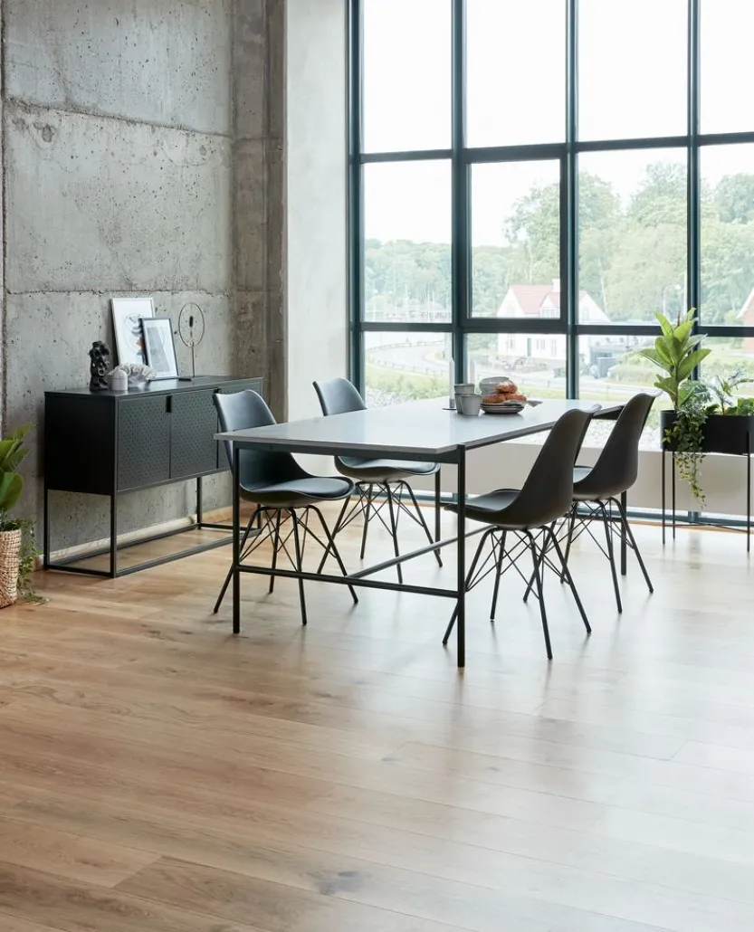 Dressoir VIRUM 3 deuren zwart