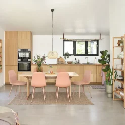 Eetkamerstoel BISTRUP perzik