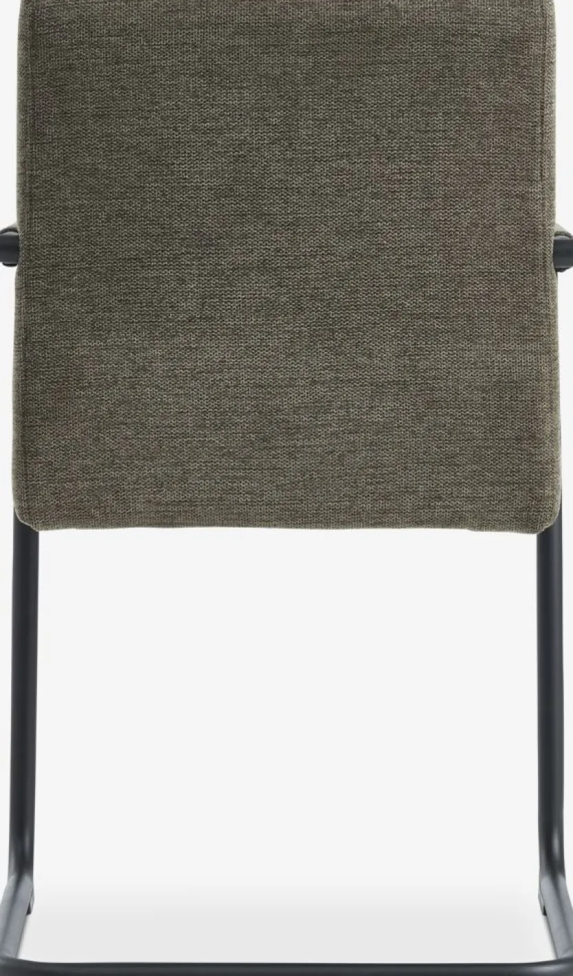 Eetkamerstoel ESPE olijf/zwart