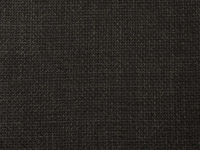 Eetkamerstoel GEVNINGE donkerbruine stof/zwart