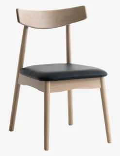 Eetkamerstoel LYNGHOLM zwart/licht eiken