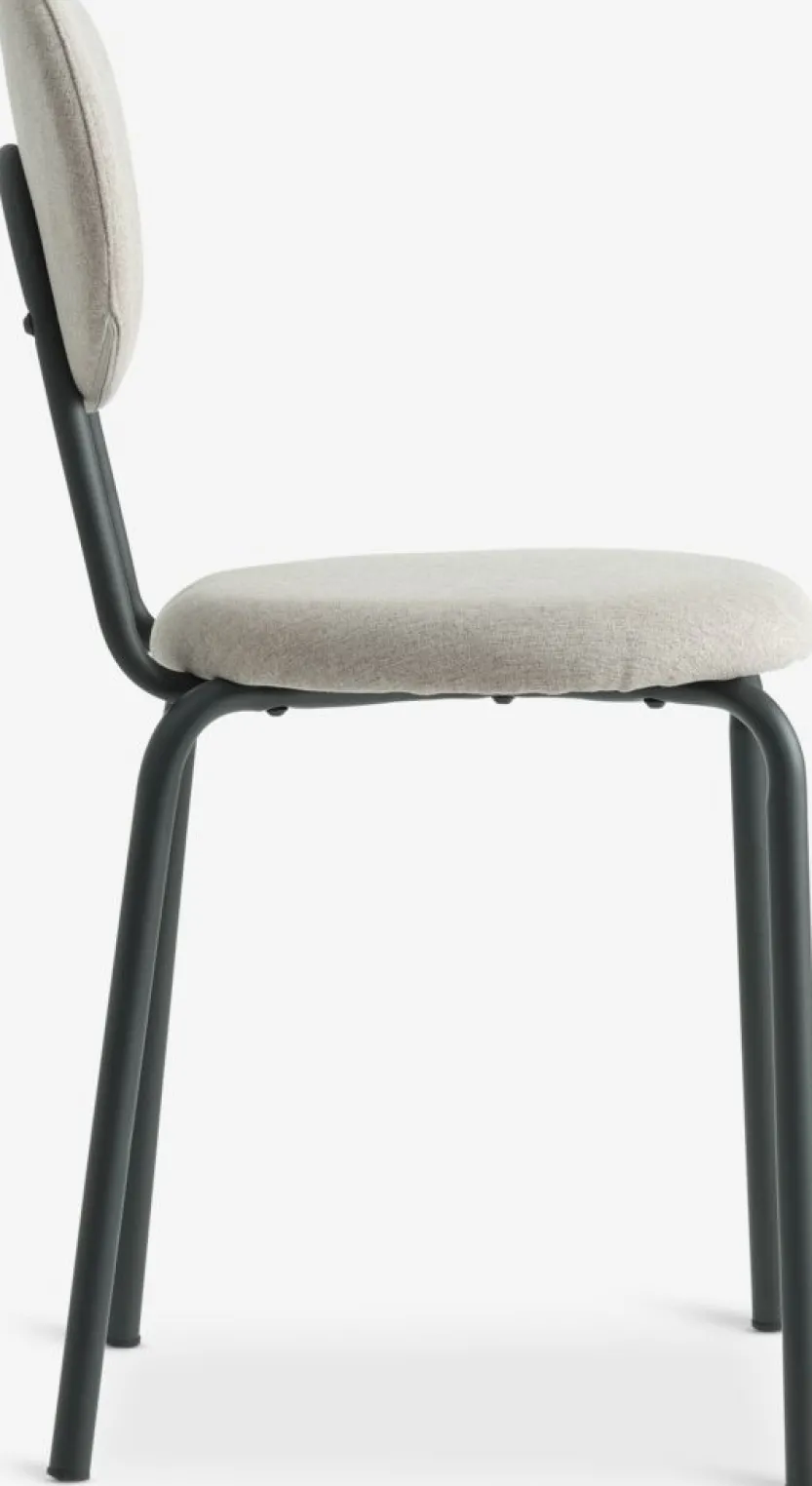 Eetkamerstoel MALT zand/zwart