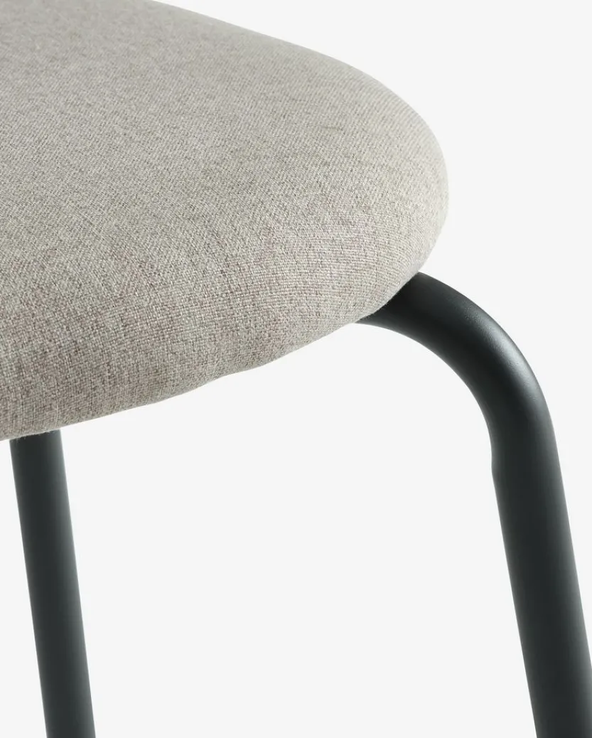 Eetkamerstoel MALT zand/zwart