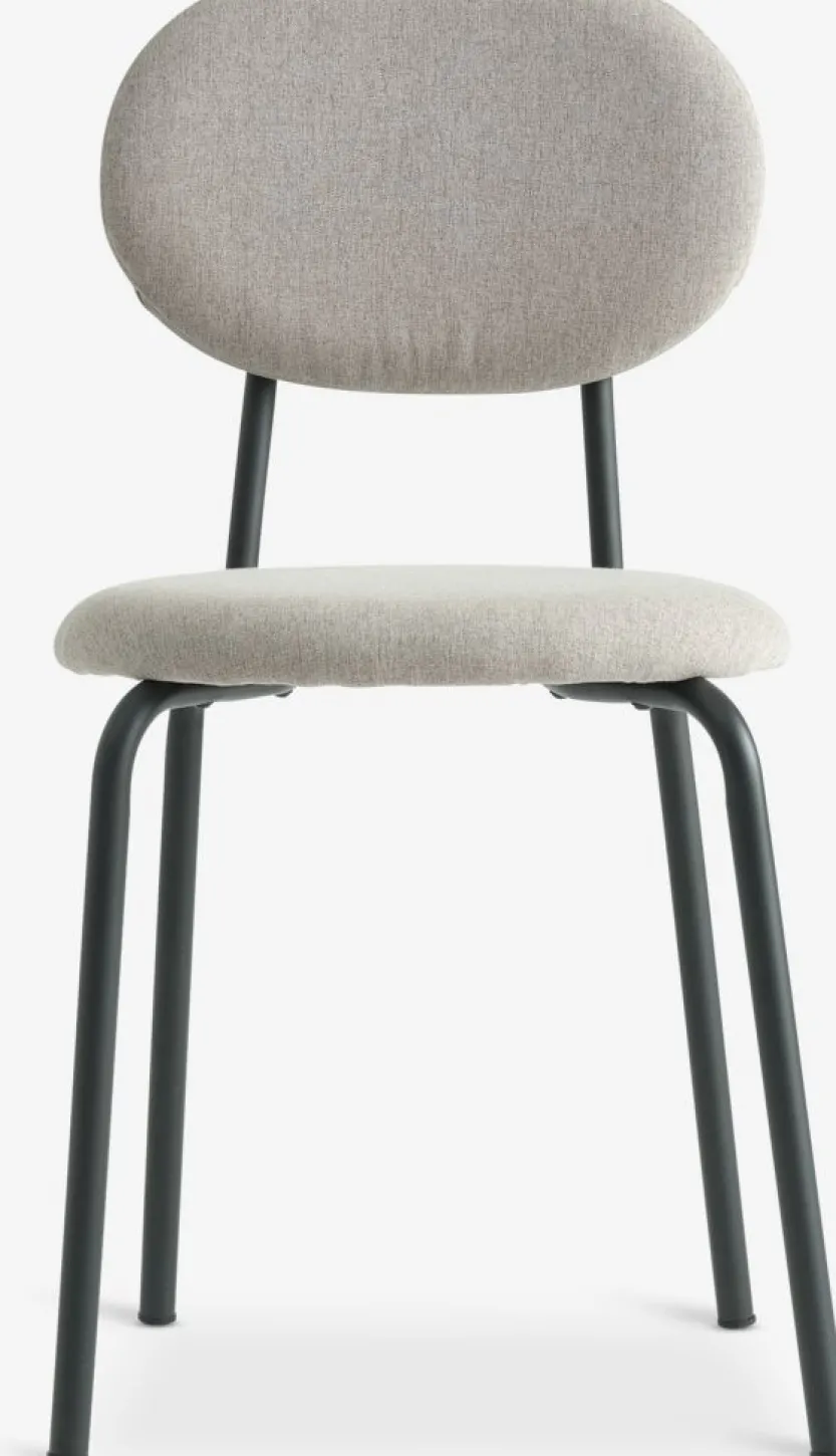 Eetkamerstoel MALT zand/zwart