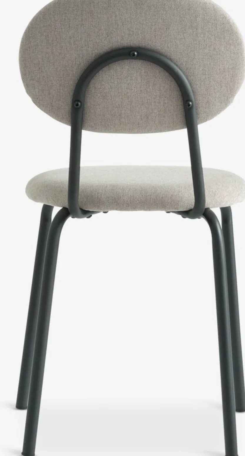 Eetkamerstoel MALT zand/zwart