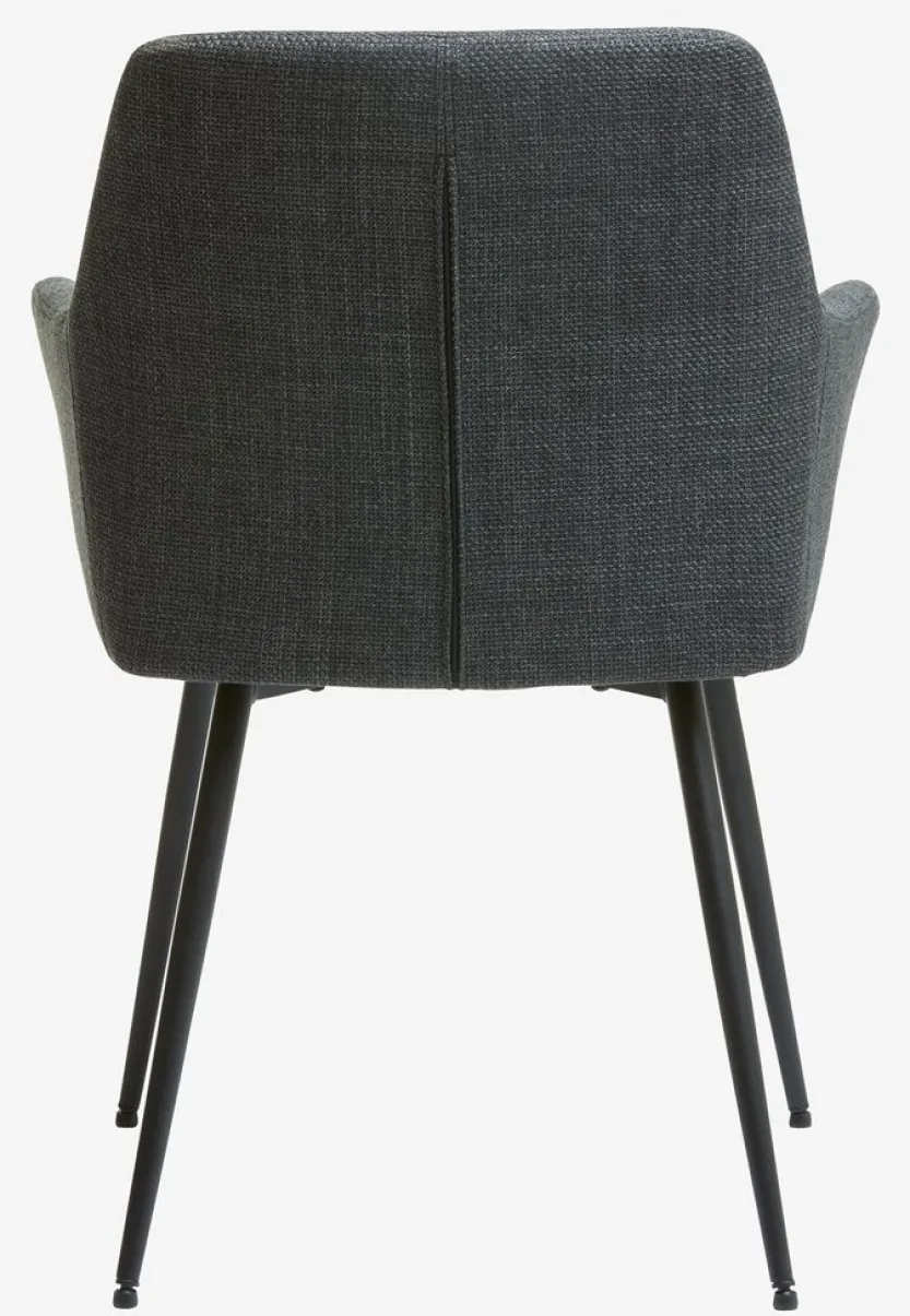 Eetkamerstoel PURHUS grijs/zwart