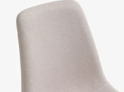 Eetkamerstoel SEJLSTRUP lichtroze stof