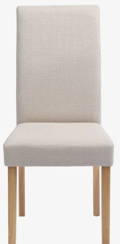 Eetkamerstoel TUREBY beige stof
