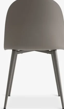 Eetkamerstoel ULDAL bruin kunstleer