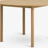 Eettafel ALSTED Ø120 eiken kleur
