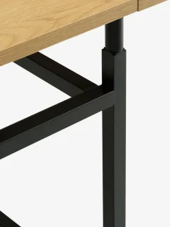 Eettafel FOLDINGBRO 75x38/84/130 eiken kleur