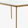 Eettafel JEGIND 80x130 wit/naturel