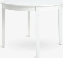 Eettafel KIRKEBY Ø110 wit