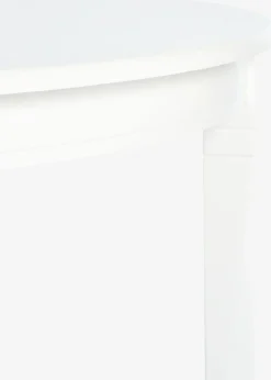 Eettafel KIRKEBY Ø110 wit