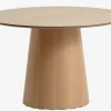 Eettafel KLIPLEV Ø120 eiken
