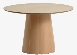 Eettafel KLIPLEV Ø120 eiken