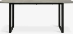 Eettafel MOSELUND 90x180 keramiek zwart