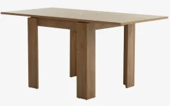 Eettafel VEDDE 80x80/160 wild eiken kleur