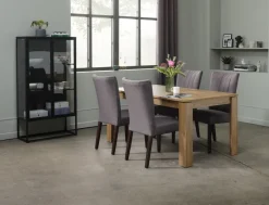 Eettafel VEDDE 90x160 wild eiken kleur