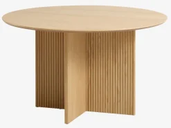 Eettafel VESTERBORG Ø130 eiken