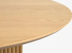 Eettafel VESTERBORG Ø130 eiken