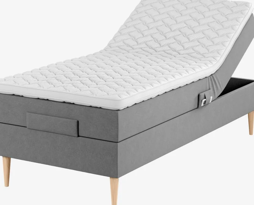 Elektrisch bed 90x200 GOLD E45 grijs-23