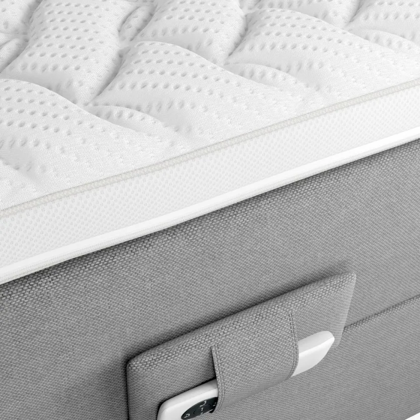 Elektrisch bed 90x200 GOLD E45 grijs-23