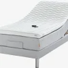 Elektrisch bed 90x200 GOLD E40 traagschuim grijs-27