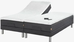 Elektrisch bed 90x200 GOLD E40 traagschuim grijs-40