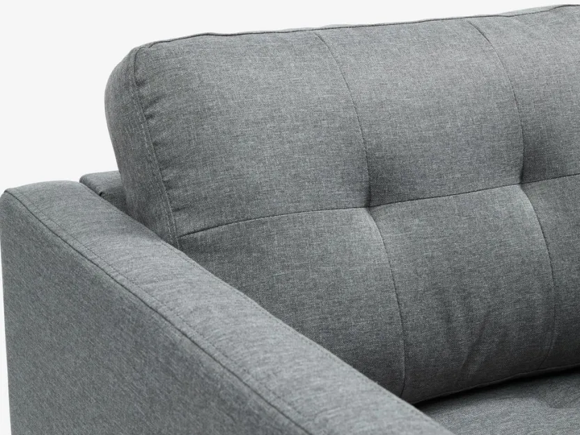 Fauteuil FALSLEV grijze stof