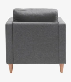Fauteuil FALSLEV grijze stof