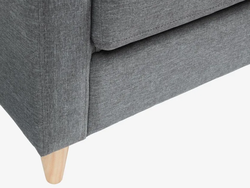 Fauteuil FALSLEV grijze stof