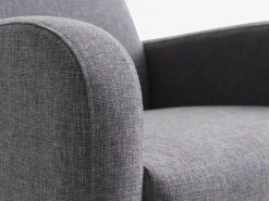 Fauteuil GEDVED grijze stof