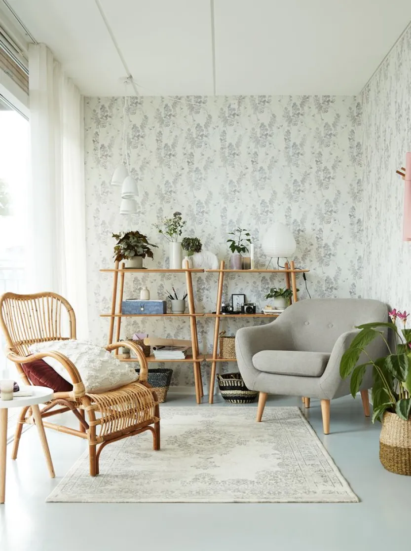 Fauteuil LISELEJE hoog naturel