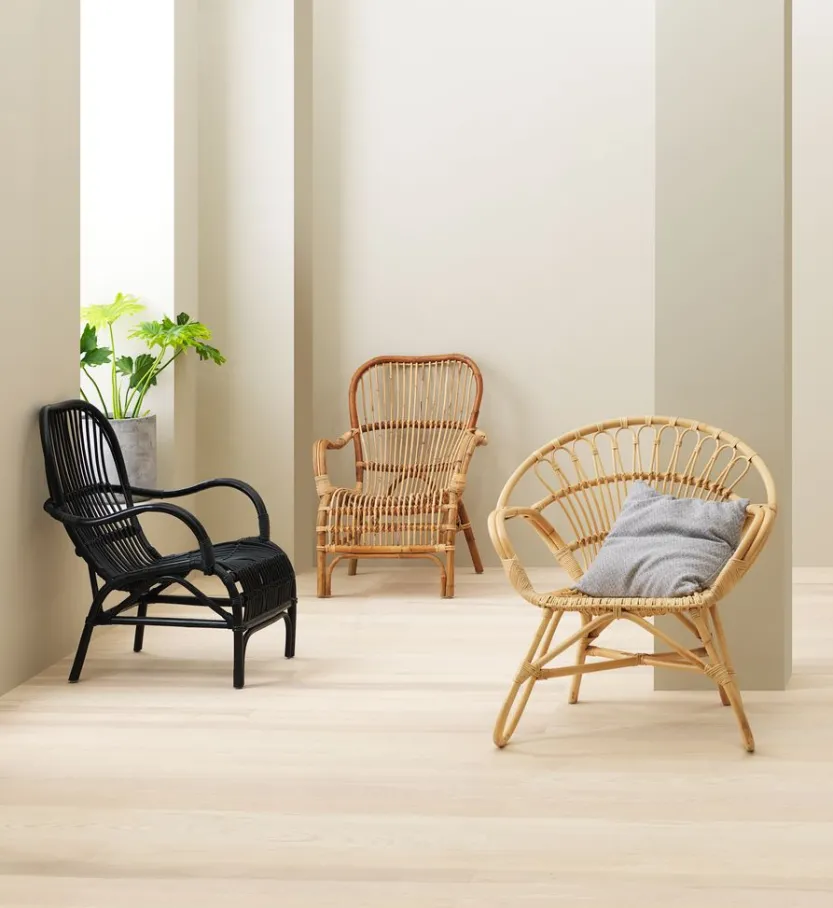 Fauteuil LISELEJE hoog naturel