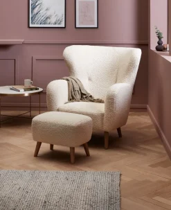 Fauteuil VILDSUND off-white stof