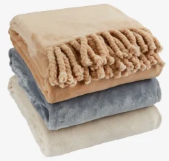 Fleeceplaid BONDEROSE 130x170 blauw