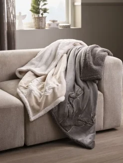 Fleeceplaid OD 130x170 assorti