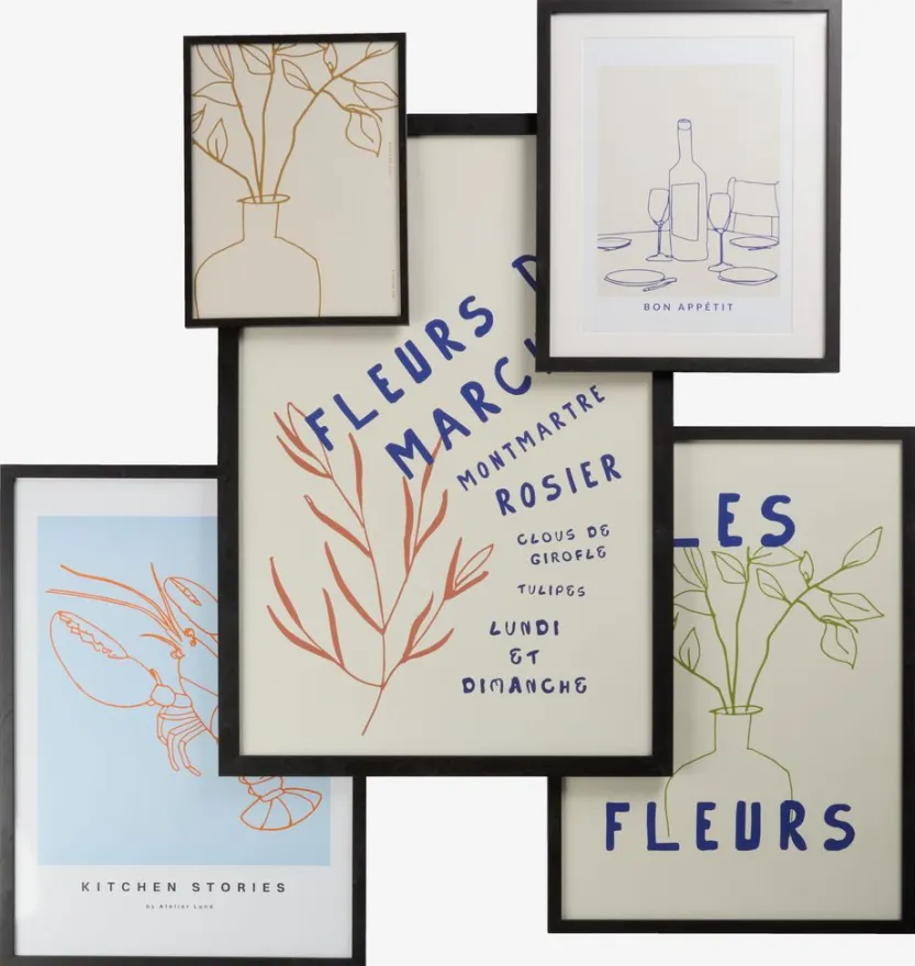 Fotolijst OSCAR 50x70 zwart