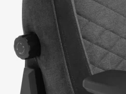 Gamestoel ABILDAA antraciet grijze stof